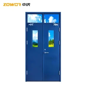 1.0 Hour Fire Rated Garage Entry Door , 8 Fire Hinges Fire Resistant Entry Door