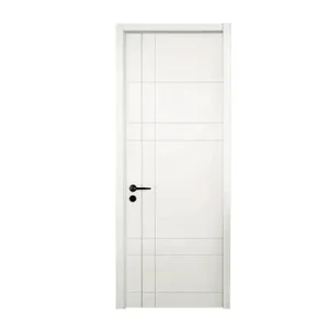 65mm Leaf Veneer Paint MDF Board Plain Wooden Door