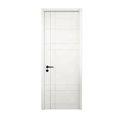 65mm Leaf Veneer Paint MDF Board Plain Wooden Door