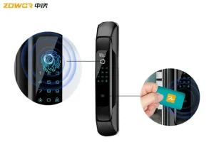 Anti Theft 60μA 110mm Fingerprint Bluetooth Smart Lock