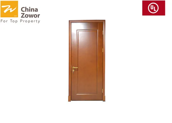 BS Certified 55mm 2 Hours Rated Steel Insulated Fire Door For Industrial Buildings
