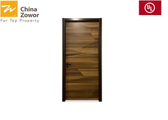 BS Standard Single Swing Fire Rated Interior Doors/ Oak Veneer Finish/ 45mm THK/ Various Colors