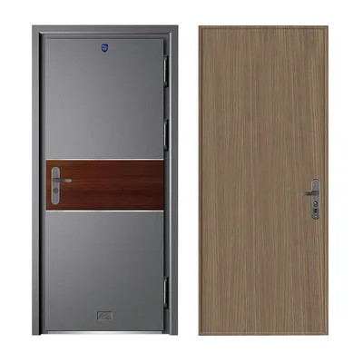 Excellent Cast Zinc Alloy UL Listed Fire Door With Aluminum Honeycomb Inner Filling