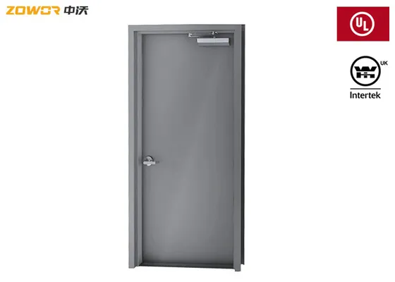 Powder Coated 40mm FD30 Fire Door External Honeycomb Paper Filler