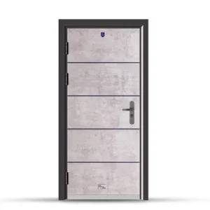 Villa entrance door copper steel double door luxury design made in China