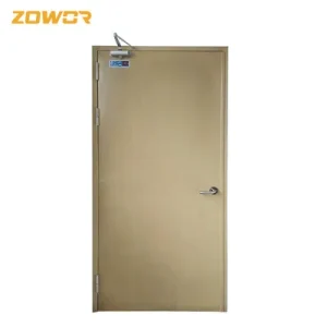 90 Mins 55mm Leaf Double Swing Open Hospital Fire Doors