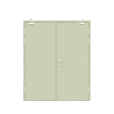 Galvanized Steel Material UL Listed Fire Door 90 Min Prime Paint