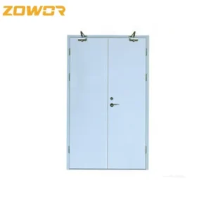 Ul Standard Commercial Emergency Exit Fire Safety Door Steel Metal Fire Escape Door